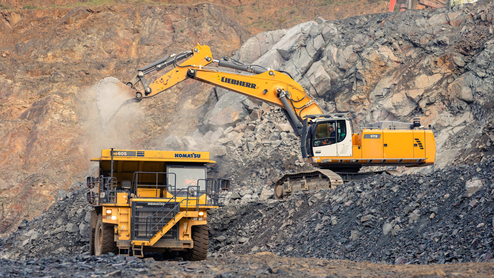 Chantier pelles - Groupe Charpentier