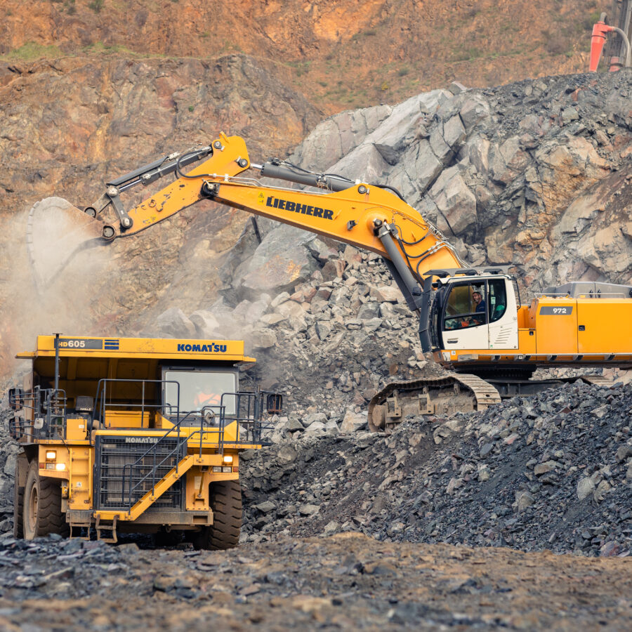 Chantier pelles - Groupe Charpentier