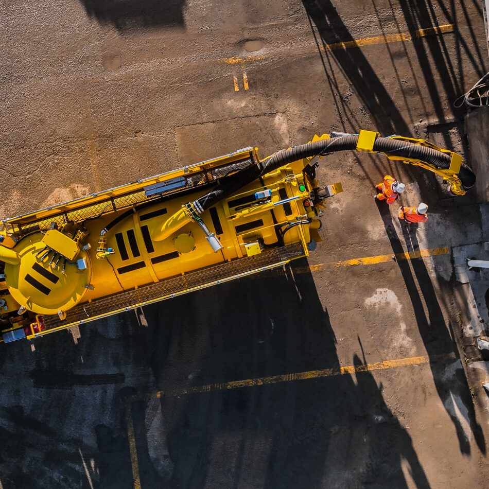 Chantier vu d'en haut - Groupe Charpentier