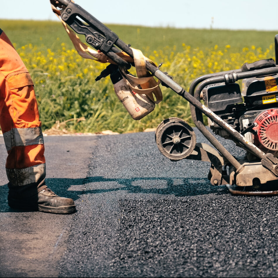 Travaux route - Groupe Charpentier