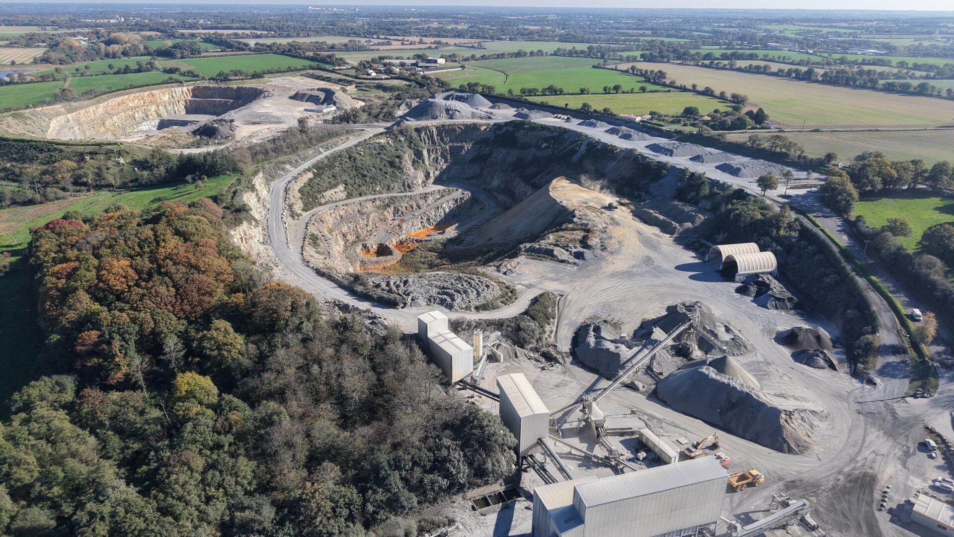 Vu d'en haut chantier - Groupe Charpentier