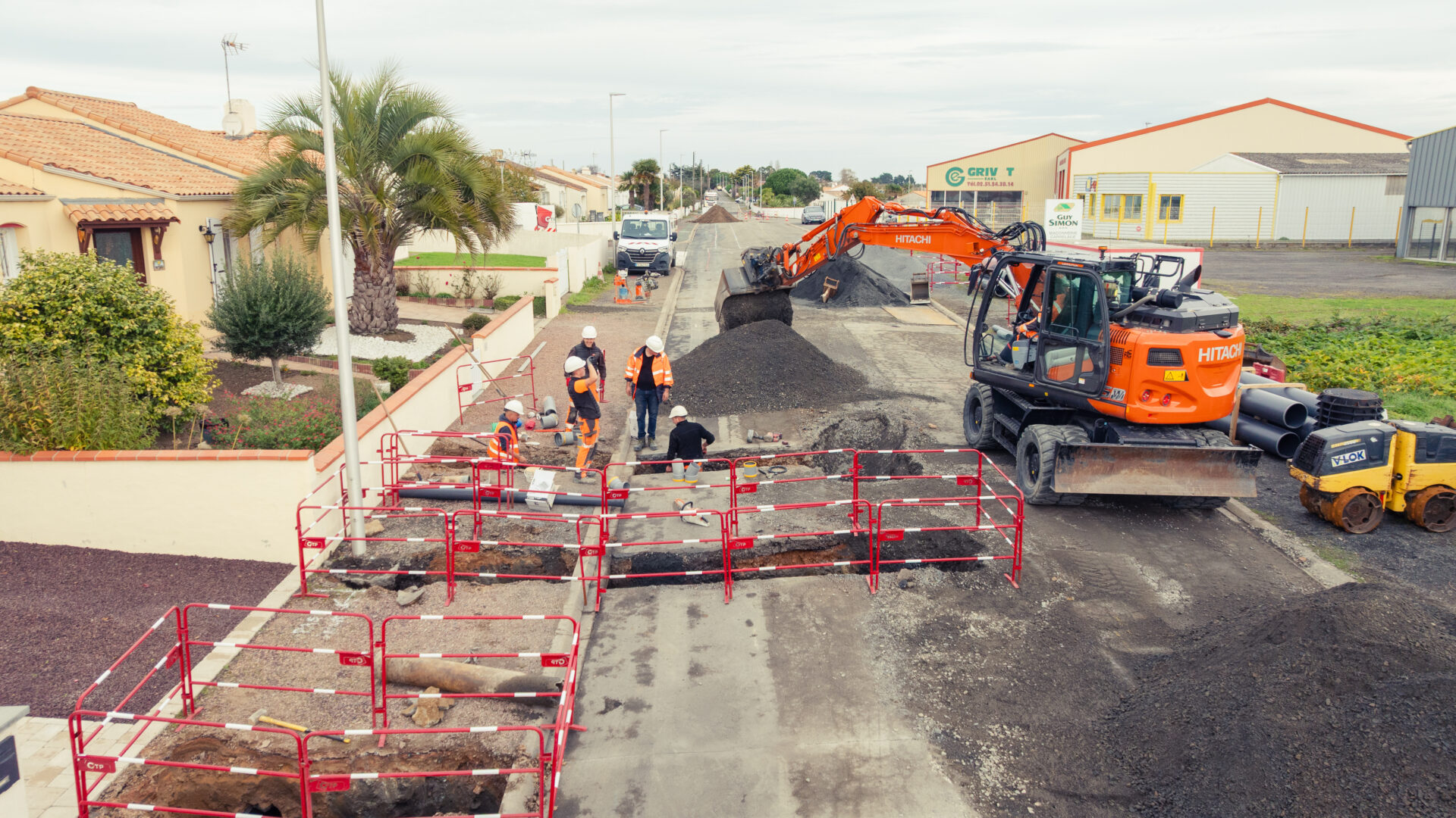 Collaborateurs chantier - Groupe Charpentier