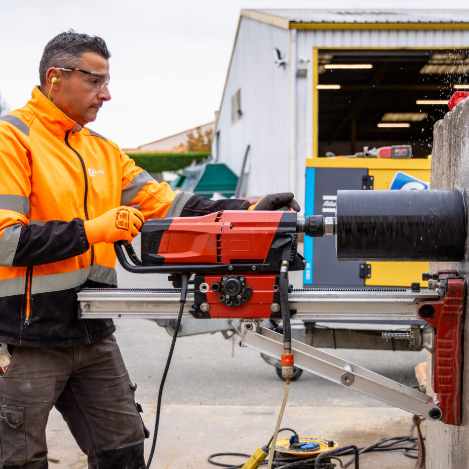 Sciage et carrotage - Groupe Charpentier