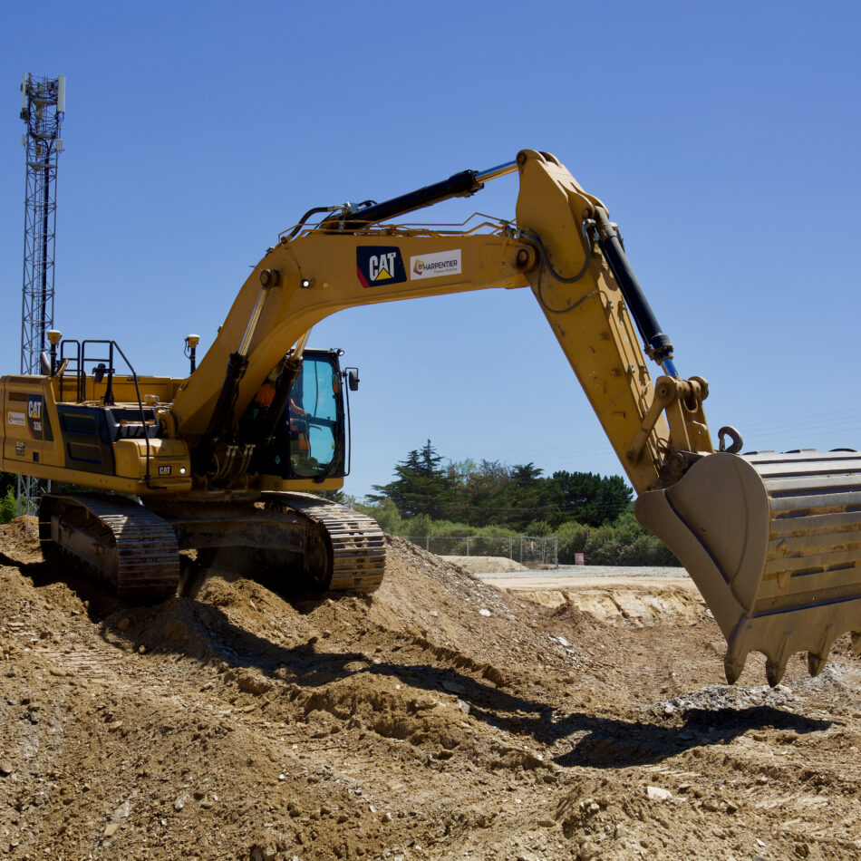 Chantier St Gilles pelles - Groupe Charpentier
